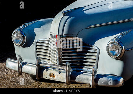 Estremità anteriore del dettaglio; Vintage Buick Automobile Foto Stock