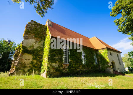 Chiesa in gusow, gusow-platkow, Brandeburgo, Germania Foto Stock