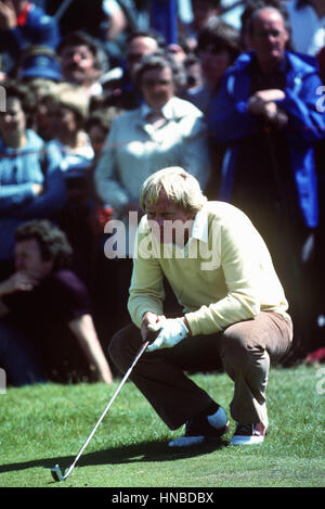 JACK NICKLAUS US OPEN 1982 28 Luglio 1982 Foto Stock