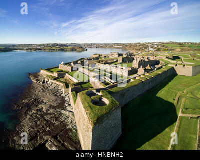 Charles Fort e Kinsale, County Cork, Munster, Irlanda Foto Stock