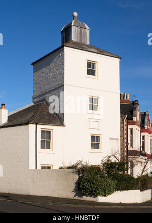 Beacon House, vecchio di luce ad alta, North Shields, England, Regno Unito Foto Stock