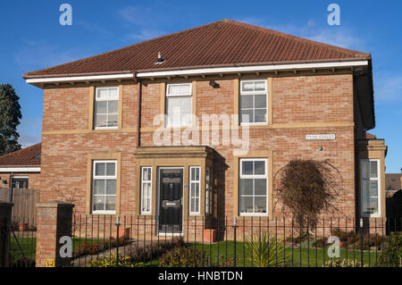 4 grande letto moderno semi casa unifamiliare Tyne San, North Shields, England, Regno Unito Foto Stock