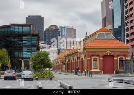 Queens Wharf, Wellington, Nuova Zelanda Foto Stock