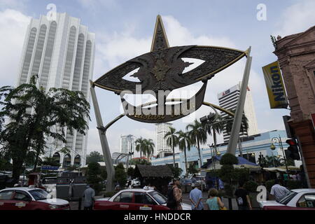 Kasturi a piedi, del Mercato Centrale, Kuala Lumpur Foto Stock