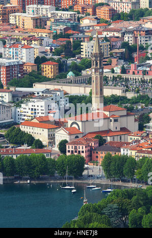 Basilica di San Nicola (San Nicolo), Lecco, lago di Como, Italia Foto Stock