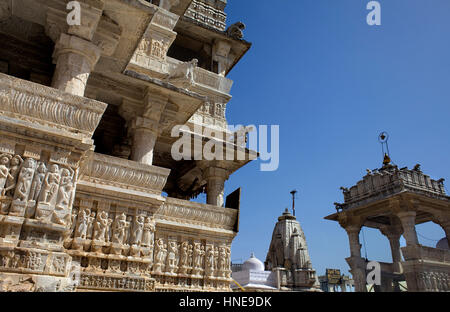 Tempio Jagdish,Udaipur, Rajasthan, India Foto Stock