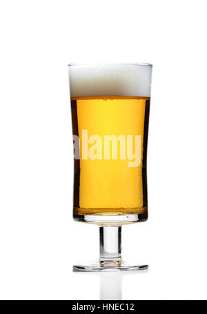 Bicchiere di birra - studio shot Foto Stock