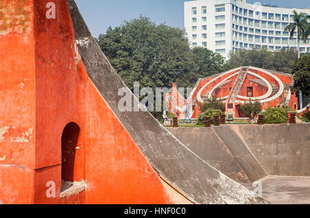 Jantar Mantar, Delhi, India Foto Stock