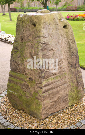 Jedburghs Rock of Ages Scotland Regno Unito Foto Stock