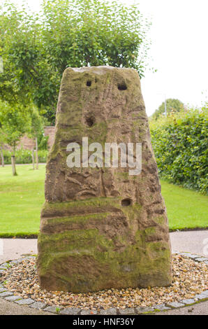 Jedburghs Rock of Ages Scotland Regno Unito Foto Stock