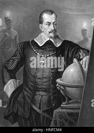 ALBRECHT von WALLENSTEIN (1583-1634) bohemien comandante dell esercito e politico Foto Stock