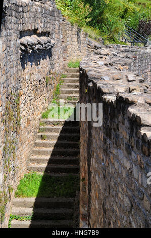 Scala di visualizzazione anfiteatro di Lione in Francia. Composizione orizzontale Foto Stock