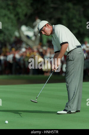 JUSTIN LEONARD RYDER CUP VALDERRAMA SPAGNA 28 Settembre 1997 Foto Stock