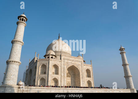 Taj Mahal, Agra, India Foto Stock