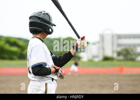 Little League Baseball Foto Stock