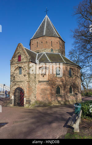 Sint Nicolaas chiesa nel parco Valkhof di Nijmegen, Olanda Foto Stock