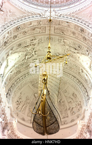 Interno della chiesa di San Pietro e San Paolo. Foto Stock