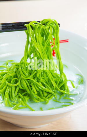 Tagliatelle con carne Foto Stock