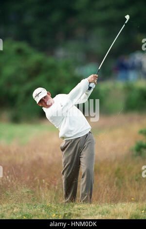 JUSTIN LEONARD BRITISH OPEN CARNOUSTIE 17 Luglio 1999 Foto Stock