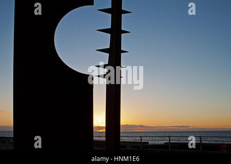 Tramonto del desiderio Foto Stock