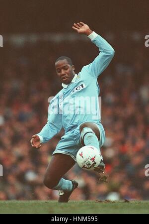 PAUL WILLIAMS COVENTRY CITY FC 08 Gennaio 1996 Foto Stock