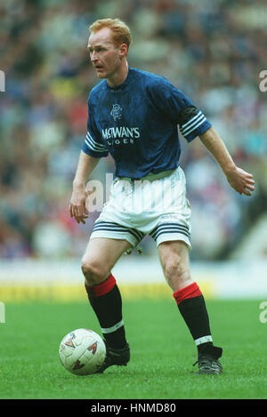 JOHN BROWN Glasgow Rangers FC 10 Aprile 1995 Foto Stock