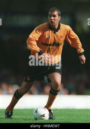 DARREN FERGUSON WOLVERHAMPTON WANDERERS FC 05 Settembre 1995 Foto Stock