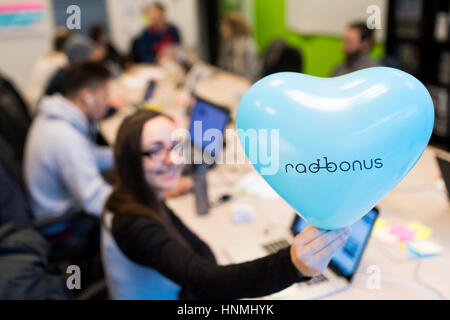 Start up company in Köln (Germania) Foto Stock