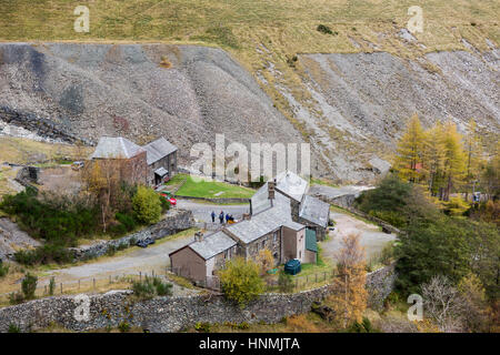 Greenside miniera nel Parco Nazionale del Distretto dei Laghi, Cumbria, Inghilterra. Foto Stock