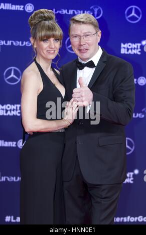 Monaco, Monaco. Xiv Feb, 2017. Monte Carlo, Monaco - 14 Febbraio 2017: tappeto rosso al Laureus World Sports Awards con | Utilizzo di credito in tutto il mondo: dpa/Alamy Live News Foto Stock