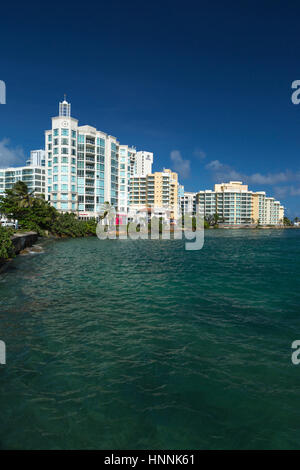 CARIBE SKYLINE EL Boqueron Affitto SAN JUAN PORTORICO Foto Stock