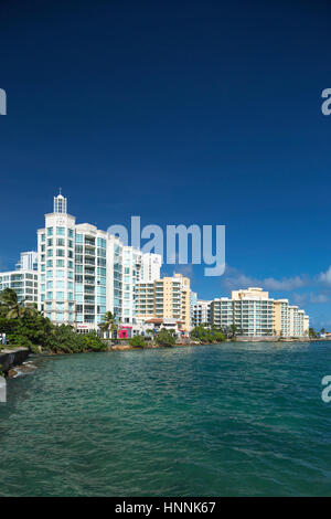 CARIBE SKYLINE EL Boqueron Affitto SAN JUAN PORTORICO Foto Stock