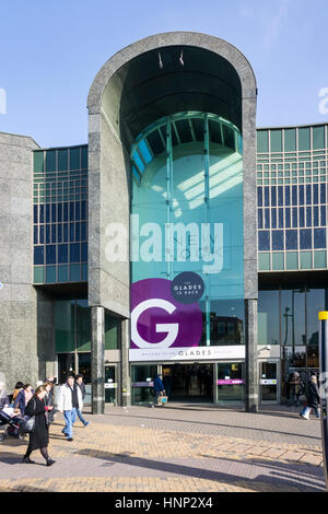 Le radure shopping center a Bromley ha restituito al suo vecchio nome dopo un periodo come Intu Bromley. Foto Stock