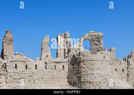 Villaggio abbandonato in IBRA, Oman, Medio Oriente e Asia Foto Stock