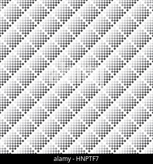 Modello senza giunture. Moderno ed elegante texture con la ripetizione di caratteristiche geometriche delle piastrelle, losanghe, quadrati. Monocromatico. Sullo sfondo. Web. Elemento vettore di graphi Illustrazione Vettoriale