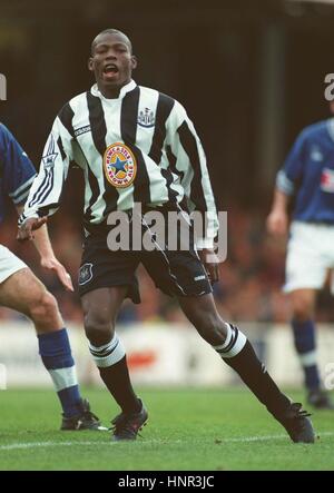 FAUSTINO ASPRILLA Newcastle United FC 14 Novembre 1996 Foto Stock