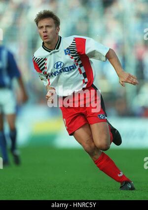 ANDRE BREITENREITER HAMBURG SV 23 Ottobre 1996 Foto Stock