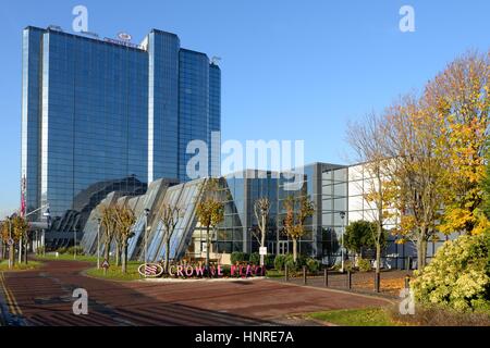 Il Crowne Plaza Hotel Glasgow, Scotland, Regno Unito Foto Stock