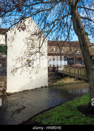 Fife Folk Museum e pesare House sala da tè a Ceres Fife Scozia Scotland Foto Stock