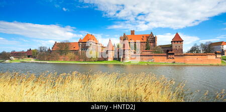 Castello di Malbork, Polonia Foto Stock