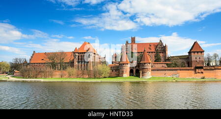 Castello di Malbork, Polonia Foto Stock