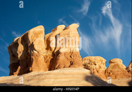 Giardino del Diavolo, Escalante-Grand scalinata monumento nazionale, Utah Foto Stock