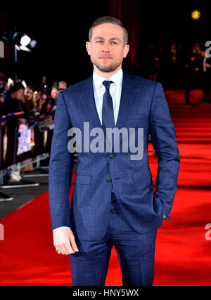 Charlie Hunnam frequentando la città perduta di Z UK Premiere presso il British Museum di Londra. Foto Stock