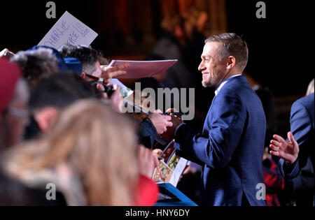 Charlie Hunnam frequentando la città perduta di Z UK Premiere presso il British Museum di Londra. Foto Stock