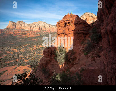 Vista da Bell Rock, Arizona, Stati Uniti d'America Foto Stock