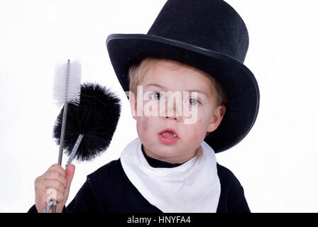 Modello di rilascio , Kleiner Schornsteinfeger - il piccolo spazzacamino Foto Stock