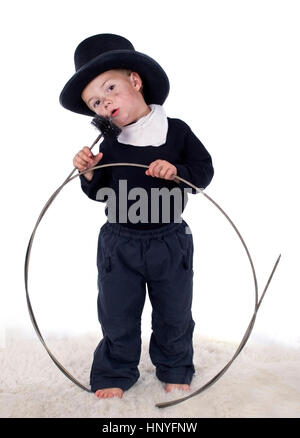 Modello di rilascio , Kleiner Schornsteinfeger - il piccolo spazzacamino Foto Stock