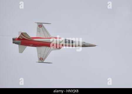 Patrouille Suisse Northrop F-5E Tiger ll Foto Stock