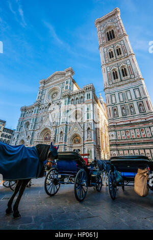 Il Duomo di Firenze, Toscana, Italia Foto Stock
