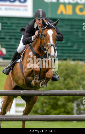 L'Abete nazionale Prati 2005, ATCO MI-Tek Stake, Bruce Goodin (NZL) riding onore Minostrande Foto Stock